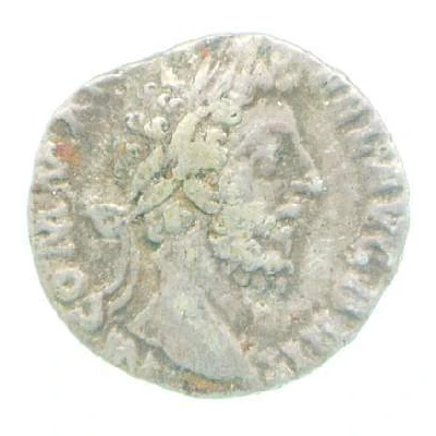 Denarius - Commodus P M TR P XI IMP VII COS V P P; Aequitas front