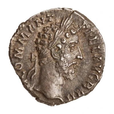 Denarius - Commodus P M TR P XI IMP VII COS V P P; Jupiter front