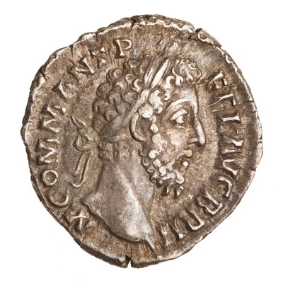Denarius - Commodus P M TR P XIII IMP VIII COS V P P; Aequitas front