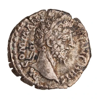Denarius - Commodus P M TR P XIII IMP VIII COS V P P; Fortuna front