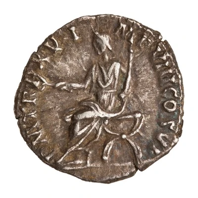 Denarius - Commodus P M TR P XV IMP VIII COS VI back