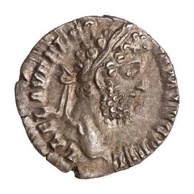 Denarius - Commodus P M TR P XVII IMP VIII COS VII P P; Fides front