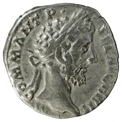 Denarius - Commodus PAT SENAT P M TR P XII IMP VIII COS V P P front