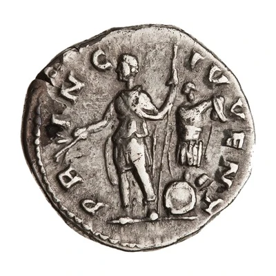 Denarius - Commodus PRINC IVVENT back