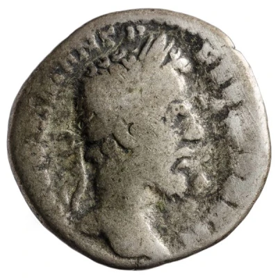 Denarius - Commodus SAEC FEL P M TR P XI IMP VII COS V P P; Victory front