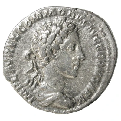 Denarius - Commodus TR P II COS P P; Victory front
