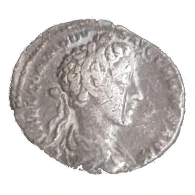 Denarius - Commodus TR P II IMP II COS P P; Salus front