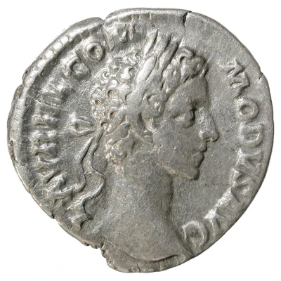 Denarius - Commodus TR P IIII IMP II COS P P; Salus front