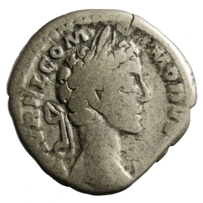 Denarius - Commodus TR P IIII IMP III COS II P P; Salus front