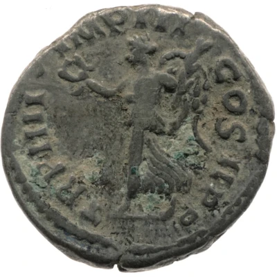 Denarius - Commodus TR P IIII IMP III COS II P P; Victory back