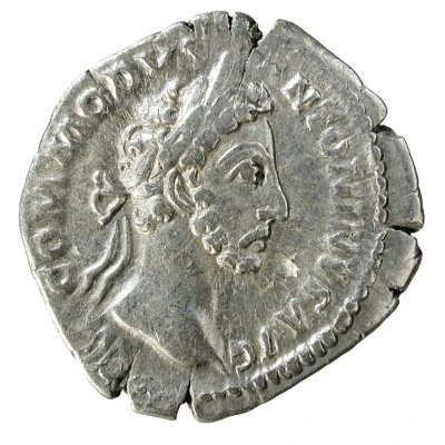 Denarius - Commodus TR P V IMP IIII COS II P P; Providentia front
