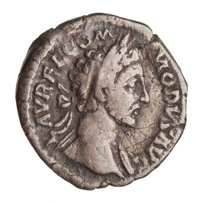 Denarius - Commodus TR P V IMP IIII COS II P P; Roma front