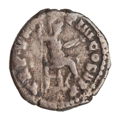 Denarius - Commodus TR P V IMP IIII COS II P P; Roma back
