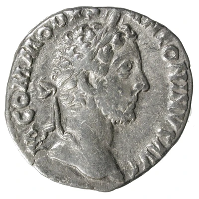 Denarius - Commodus TR P VI IMP IIII COS III P P; Aequitas front