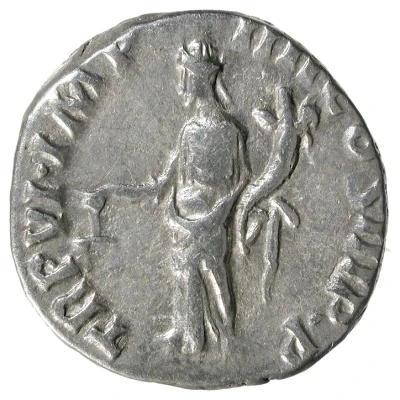 Denarius - Commodus TR P VI IMP IIII COS III P P; Aequitas back