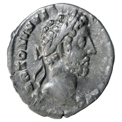 Denarius - Commodus TR P VI IMP IIII COS III P P; Aequitas front