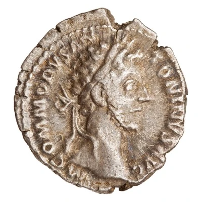 Denarius - Commodus TR P VI IMP IIII COS III P P; Providentia front