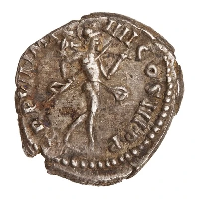 Denarius - Commodus TR P VII IMP IIII COS III P P; Mars back