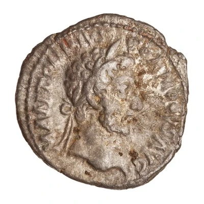 Denarius - Commodus TR P VII IMP IIII COS III P P; Mars front