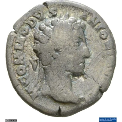 Denarius - Commodus TR P VII IMP IIII COS III P P; Providentia front