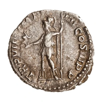Denarius - Commodus TR P VII IMP IIII COS III P P; Roma and Victory back
