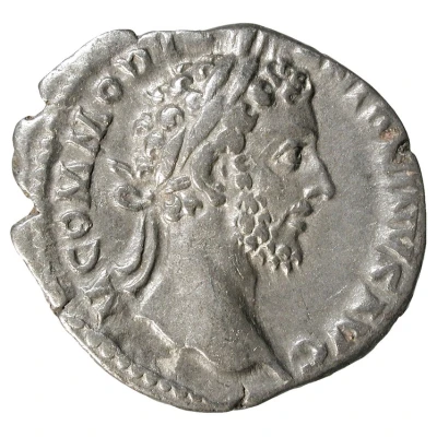 Denarius - Commodus TR P VII IMP V COS III P P; Providentia front