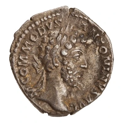 Denarius - Commodus TR P VIII IMP V COS IIII P P; Providentia front