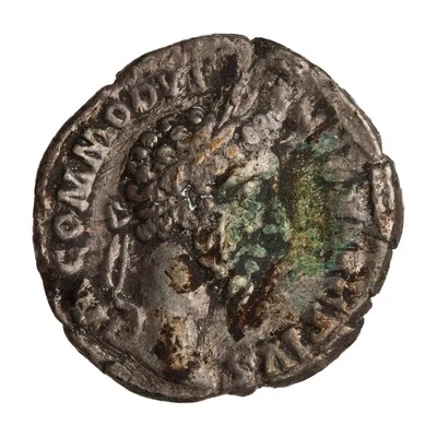 Denarius - Commodus TR P VIII IMP VI COS IIII P P; Aequitas front