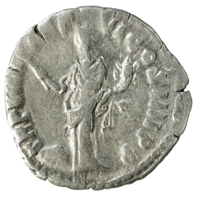 Denarius - Commodus TR P VIII IMP VI COS IIII P P; Felicitas back