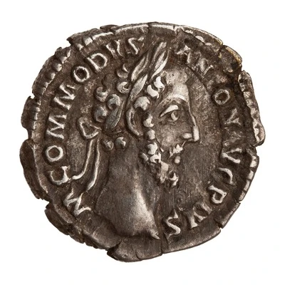 Denarius - Commodus TR P VIII IMP VI COS IIII P P; Providentia front