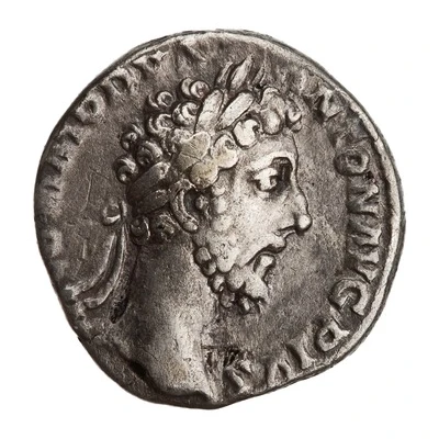 Denarius - Commodus TR P VIII IMP VI COS IIII P P; Victory front