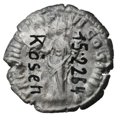 Denarius - Commodus TR P VIIII IMP VI COS IIII P P; Felicitas back