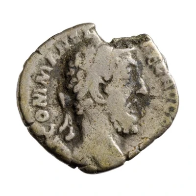Denarius - Commodus VICTORIAE FELICI; Victory front