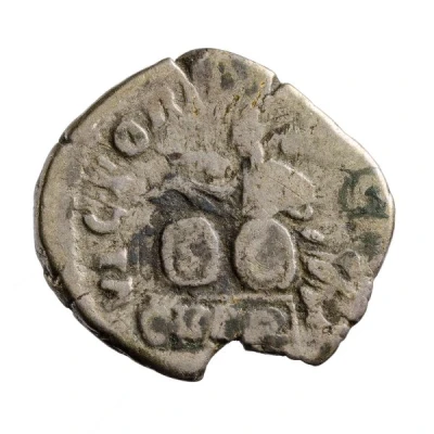Denarius - Commodus VICTORIAE FELICI; Victory back