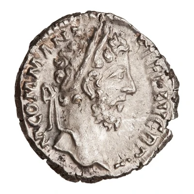 Denarius - Commodus VIRTVT AVG P M TR P XII IMP VIII COS V P P; Virtus front