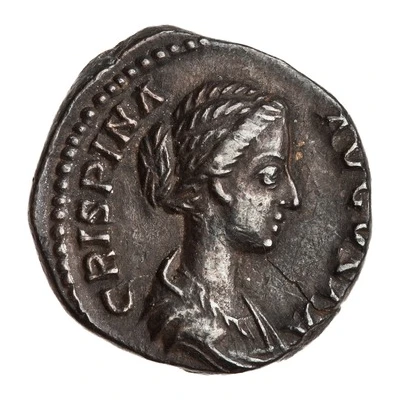 Denarius - Crispina DIS GENITALIBVS front