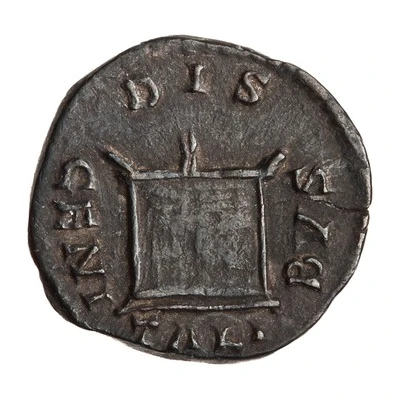 Denarius - Crispina DIS GENITALIBVS back