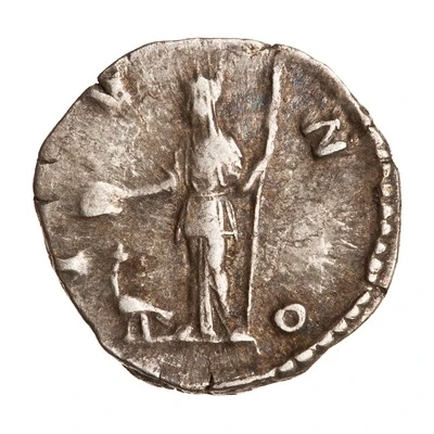Denarius - Crispina IVNO; Juno back