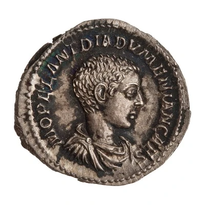 Denarius - Diadumenian PRINC IVVENTVTIS front