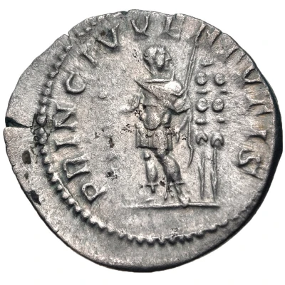 Denarius - Diadumenian PRINC IVVENTVTIS back
