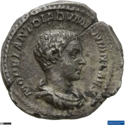 Denarius - Diadumenian PRINC IVVENTVTIS front
