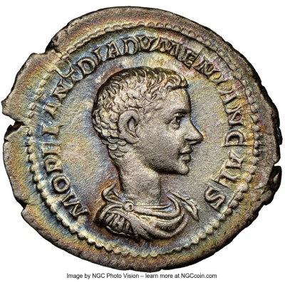 Denarius - Diadumenian PRINC IVVENTVTIS front