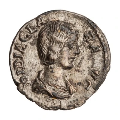 Denarius - Didia Clara HILAR TEMPOR; Hilaritas front