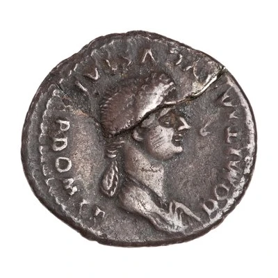 Denarius - Domitia DIVVS CAESAR IMP DOMITIANI F front
