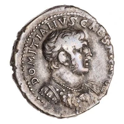 Denarius - Domitian CONCORDIA AVG; Ceres front