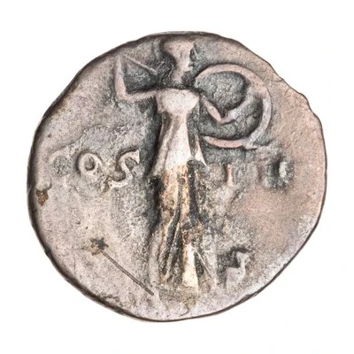 Denarius - Domitian COS IIII; Minerva back