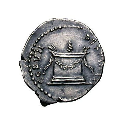 Denarius - Domitian COS VII DES VIII P P back