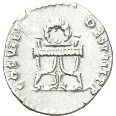 Denarius - Domitian COS VII DES VIII P P back