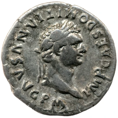 Denarius - Domitian COS VII DES VIII P P front