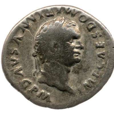 Denarius - Domitian COS VII DES VIII P P front